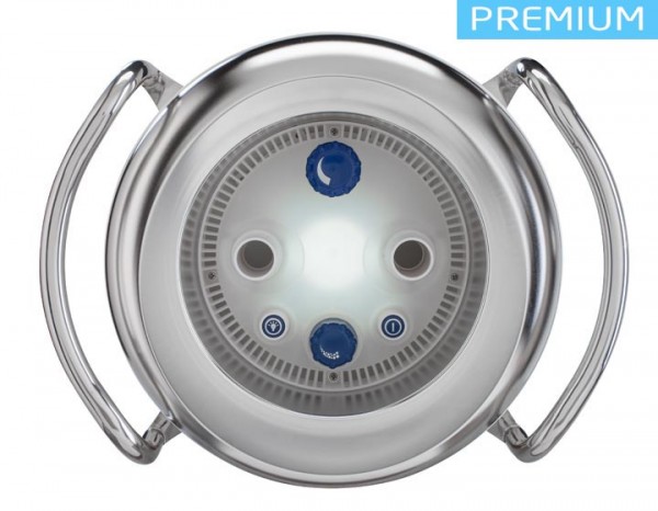 Противотечение BADUJET PRIMAVERA производительностью 85 м³/час с белой LED подсветкой. Насос 400V, потребляемая P=4,67 кВт