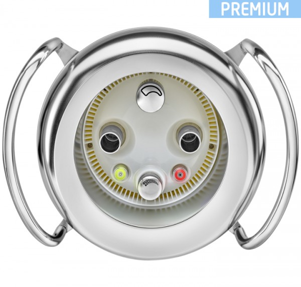 Противотечение BADUJET PRIMAVERA DELUXE производительностью 75 м³/час с RGB LED подсветкой. Насос 230V, потребляемая P=3,9 кВт