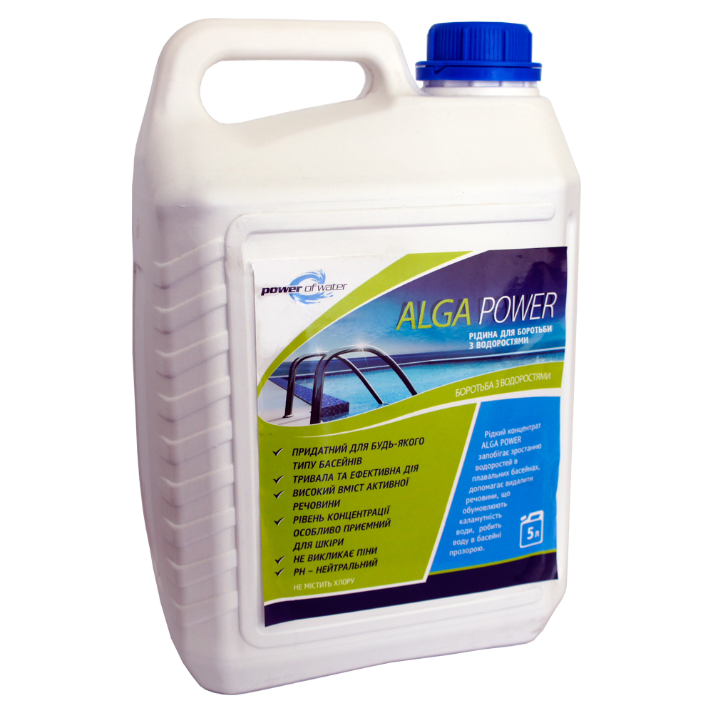 Жидкость для борьбы с водорослями ALGA POWER, 5 л
