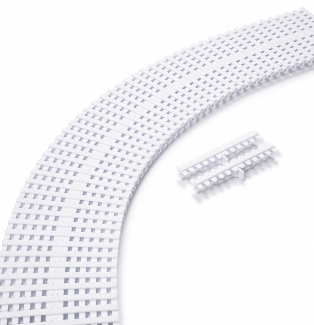 Модуль переливної решітки ANTISLIP, 22x195 мм, пластик